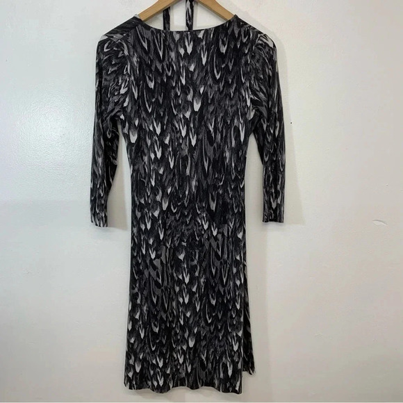 Talbots Dress Small Petite Jersey Knit Career Below Knee 3/4 Sleeve Office - Picture 5 of 9